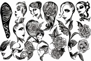 Mirror tattoo idea
