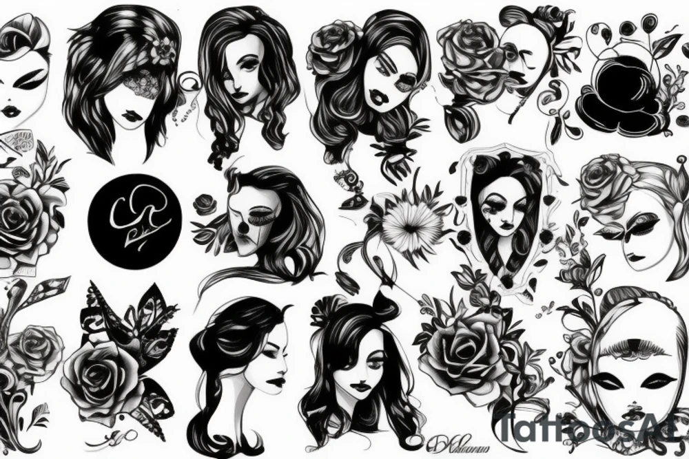 Mirror tattoo idea