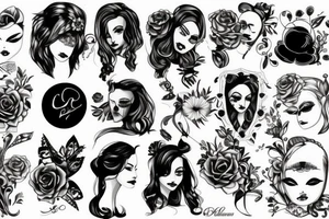 Mirror tattoo idea