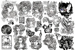 Mirror tattoo idea