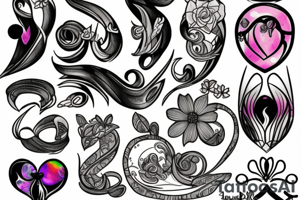 Mirror tattoo idea