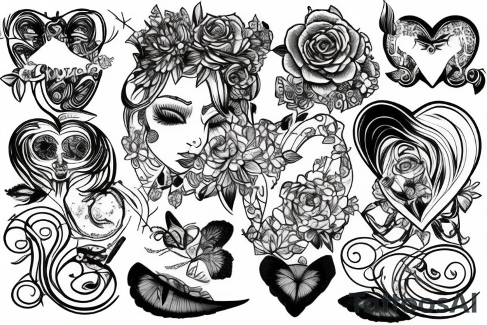 Mirror tattoo idea
