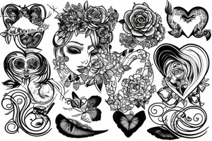 Mirror tattoo idea