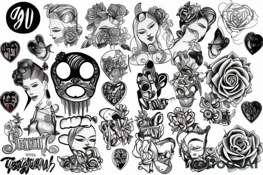 Mirror tattoo idea