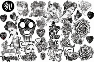 Mirror tattoo idea