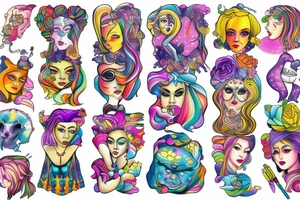 Mirror tattoo idea
