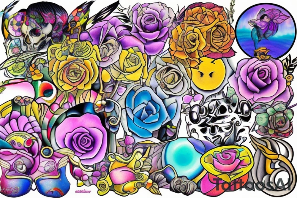 Mirror tattoo idea