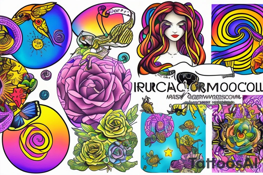 Circular morrow tattoo idea