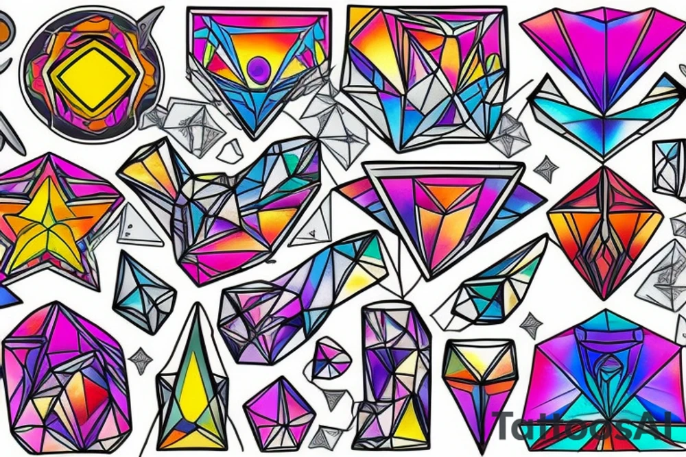 Crystal tattoo idea