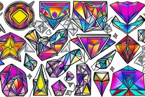 Crystal tattoo idea