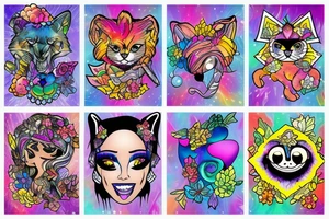 Crystal tattoo idea