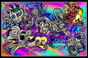 Crystal tattoo idea
