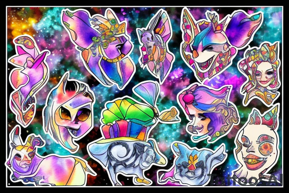 Crystal tattoo idea