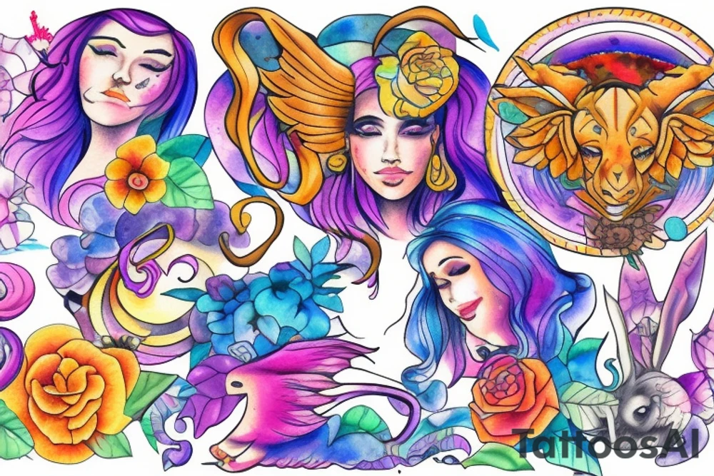 Aries tattoo idea