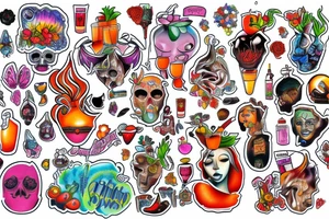 Bloodymary tattoo idea