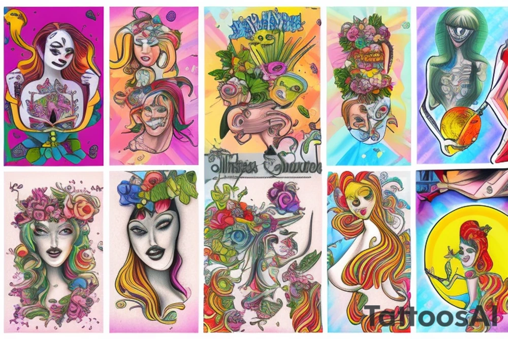 Bloodymary tattoo idea