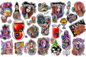 Bloodymary tattoo idea