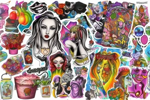 Bloodymary tattoo idea