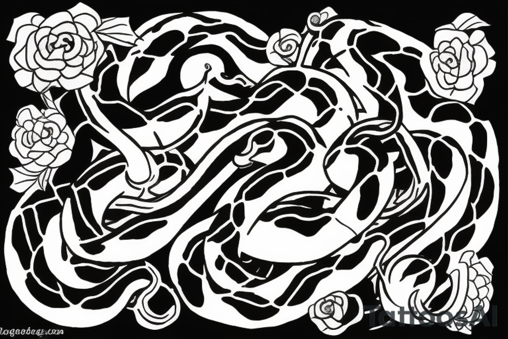 Snake tattoo idea