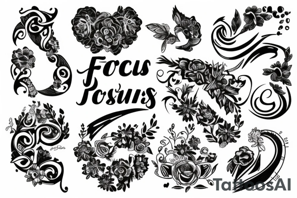 Focus tattoo idea