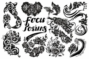 Focus tattoo idea