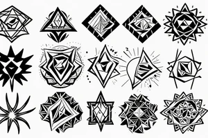 Sunrays tattoo idea