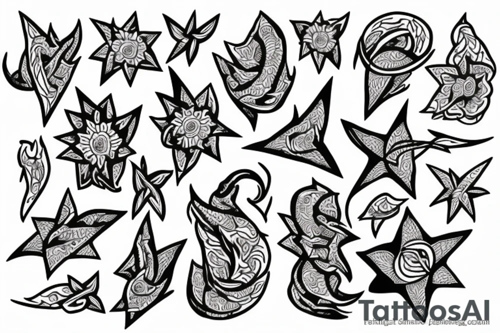 I feel like a morning star tattoo idea