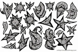I feel like a morning star tattoo idea