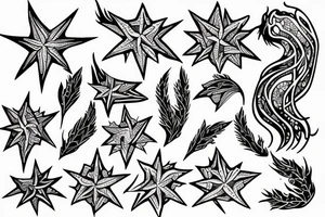 I feel like a morning star tattoo idea