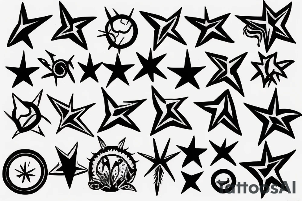 I feel like a morning star tattoo idea