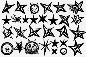 I feel like a morning star tattoo idea