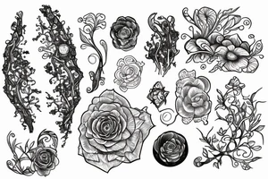 Light of lichen tattoo idea