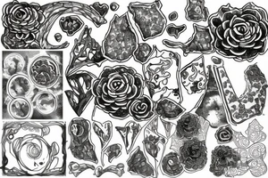 lichen tattoo idea