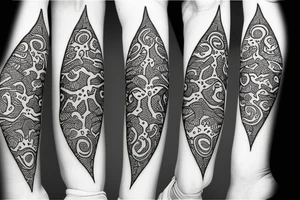 lichen tattoo idea