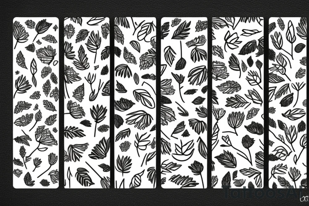 Leafy hedges shaped like a lion tattoo idea