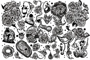 Dancing tattoo idea