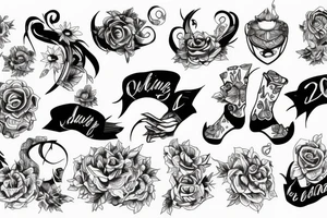 dancing tattoo idea