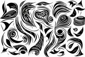 dancing tattoo idea