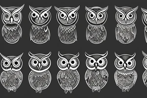 Occult Owl tattoo idea