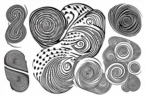 Trippy Spiral tattoo idea