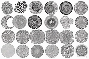 Trippy Spiral tattoo idea