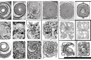 Spiral tattoo idea