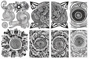 Spiral tattoo idea