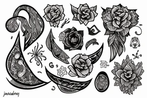 Midjourney tattoo idea