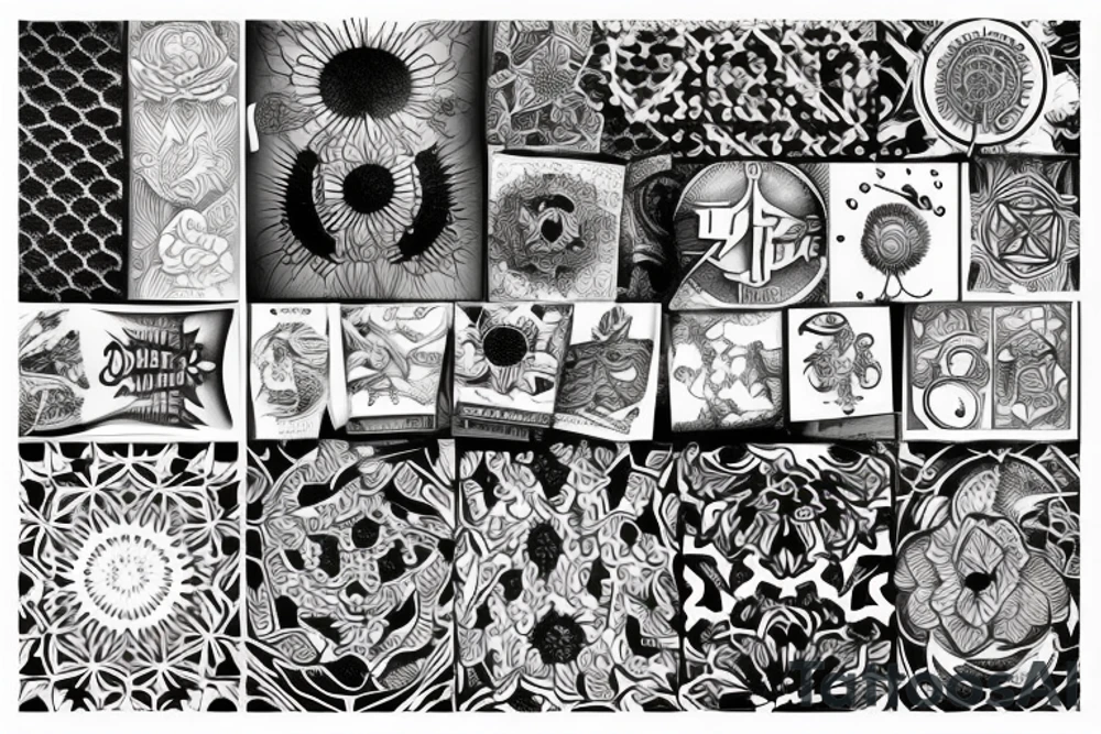 Midjourney tattoo idea