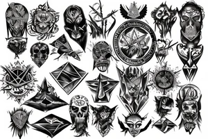 Illuminati tattoo idea