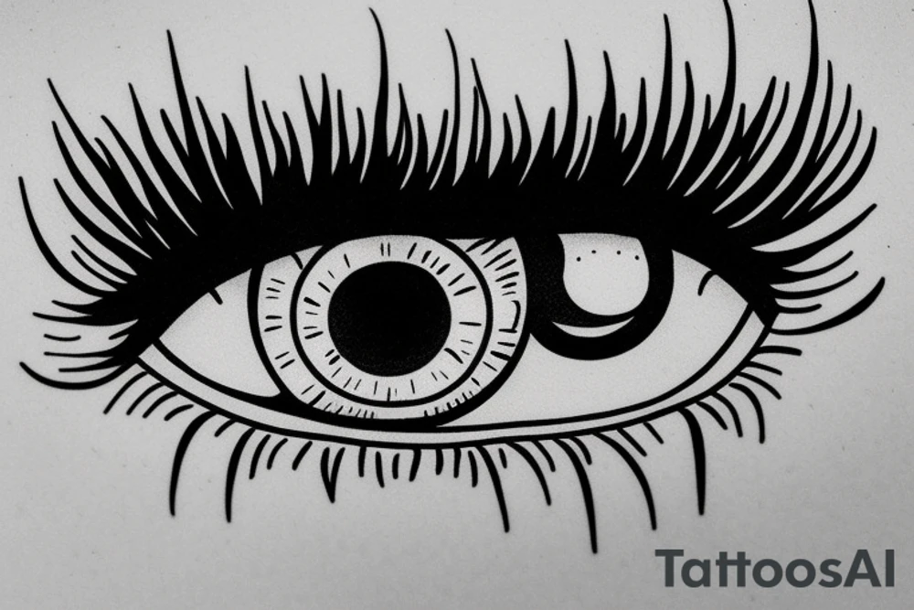 Consciousness eye tattoo idea