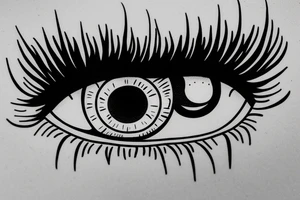 Consciousness eye tattoo idea