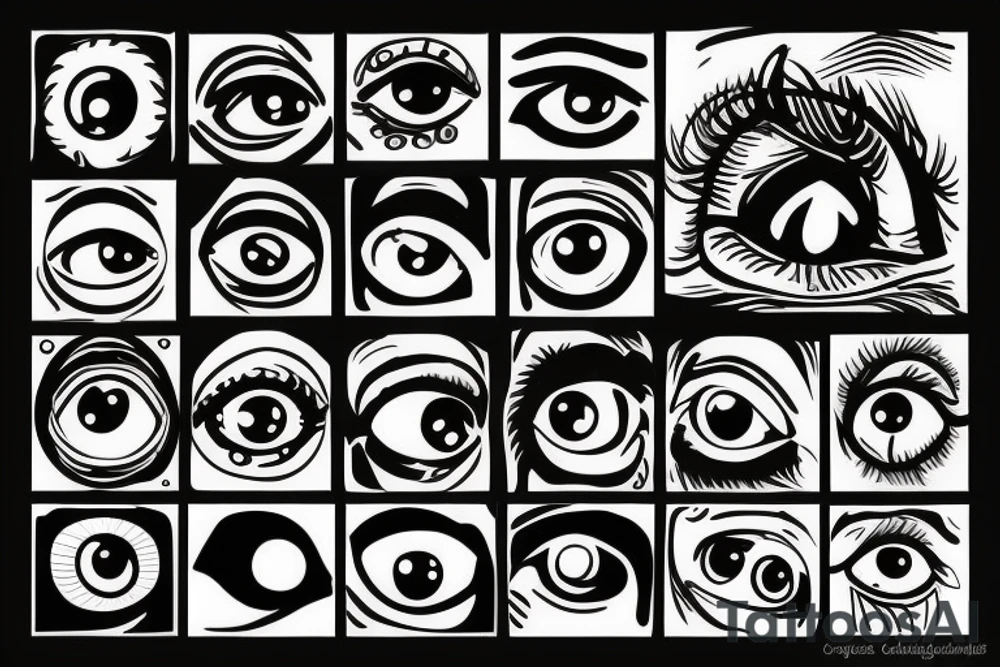 Conscious Eye tattoo idea