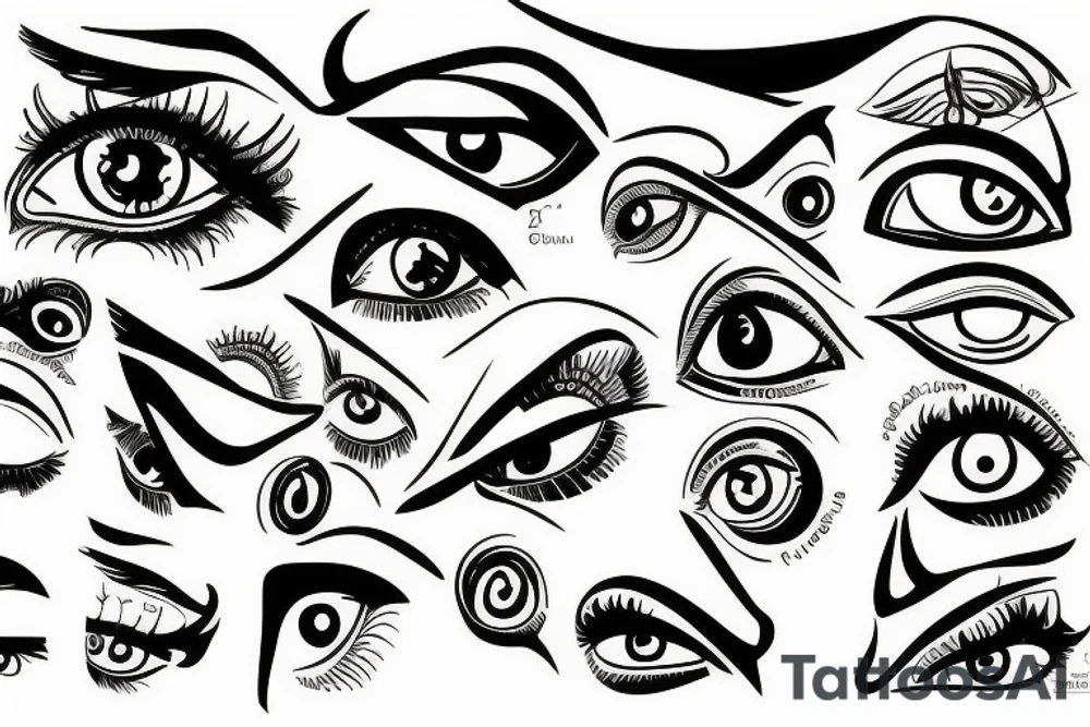 Omniscient Conscious Eye tattoo idea